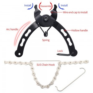 Bike Bicycle Chain Plier Bicycle Chain Buckle Link Open Close Repair Removal Tool Plier