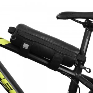 Bike Handlebar Bag Cycling Top Tube Bag Bike Bicycle Front Frame Bag Cycling Strap-on Storage Bag