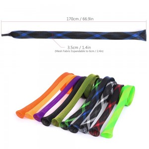 10 Pack 170cm Fishing Rod Cover Rod Sleeve Rod Sock Pole Glove Protector Tools