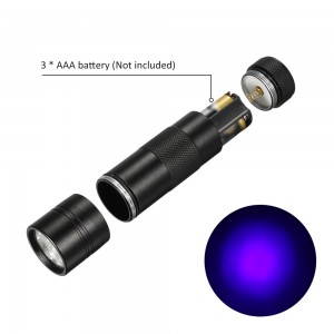 12 LED UV Flash Light Portable Pet Urine Stains Watermark Cometics Detector
