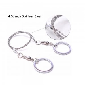 Outdoor Emergency Stainless Steel Wire Saw
