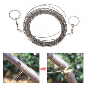 Wire Saw Camping Hiking Survival Saw Outdoor Survival Tool Kit Survival Gear Portable Rescue Saw 10m