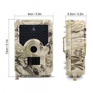 12MP 1080P Trail Camera Hunting Game Camera Outdoor Wildlife Scouting Camera with PIR Sensor 65ft Infrared Night Vision IP56 Waterproof