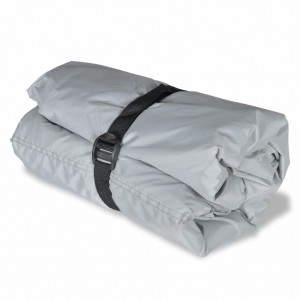 Cover boat cover Bootspersennng tarpaulin gray
