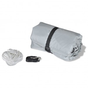 Cover boat cover Bootspersennng tarpaulin gray