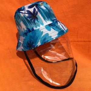 Korea Style Anti-Germs Wind-Resistant And Anti-Dust Conjoined Cap Epidemic Prevention Bucket Hat