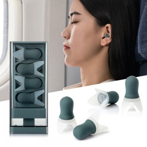 Noise Cancelling Ear Plugs Sound Blocking Earplug Noise Reduction Reusable with Storage Case for Sleeping Snoring Shooting Swimming